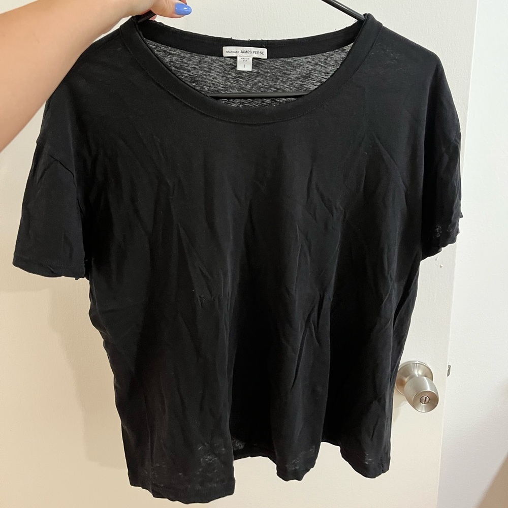 James Perse Vintage Boxy Tee Shirt